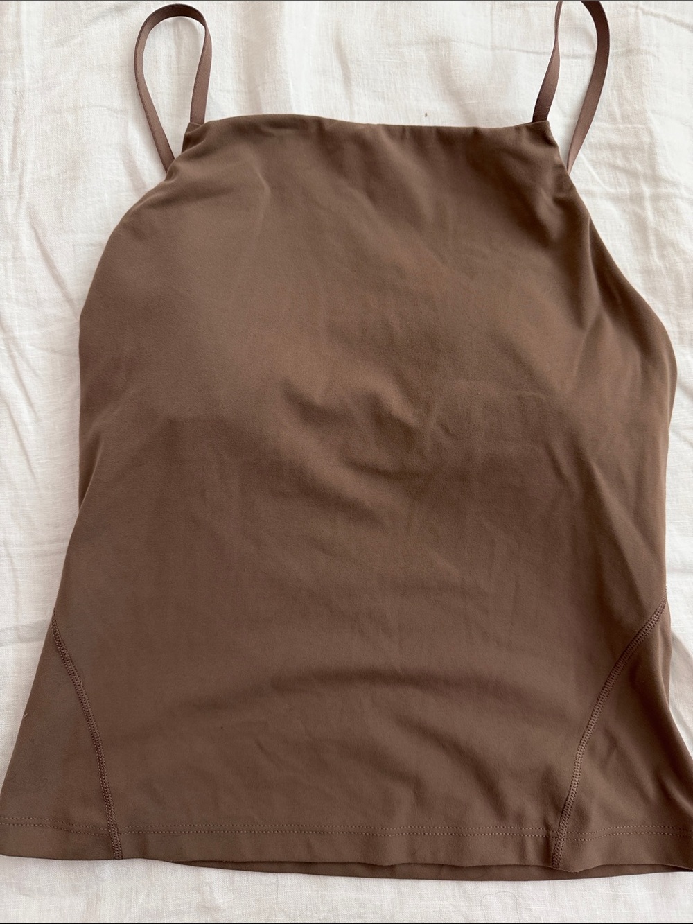 Lululemon Align Thin Strap Tank Top with built in bra. Size 4